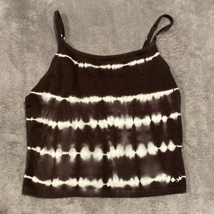 American Eagle Brown Wash-Style Tank XS